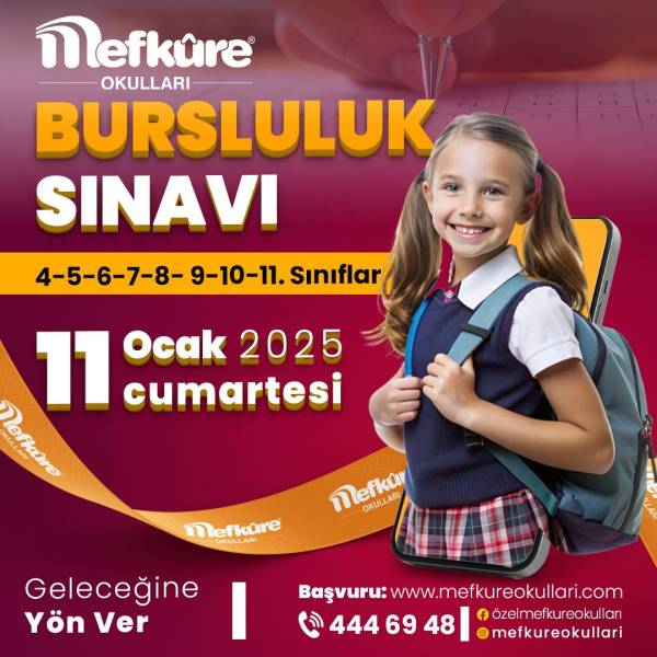 2025 BURSLULUK SINAVI BAŞVURUSU İÇİN  BAĞLANTIYI TIKLAYINIZ.